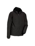 Cazadora softshell vannas negro talla l