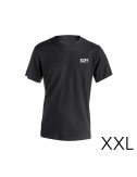 Camiseta negra talla-xxl manga corta bordado