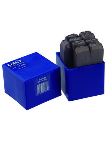 Set de punzones números de gran tamaño 24437-25MM