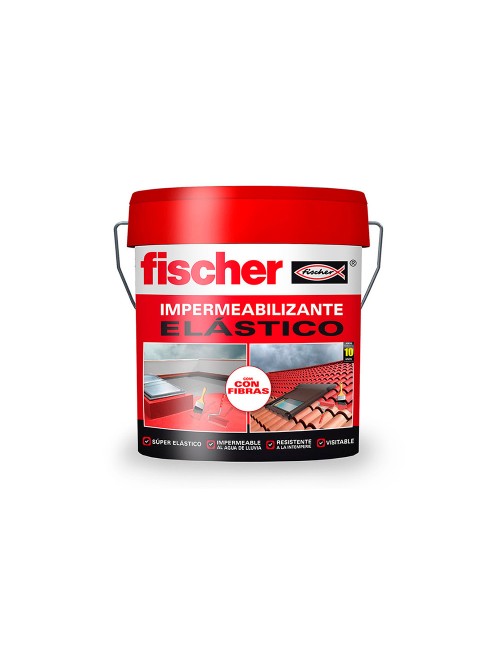 Impermeabilizante rojo con fibras 750 ml