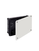 Caja de empotrar rectangular 200x130x60mm con tornillos (retractilado) solera 314