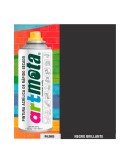 Pintura acrílica spray ral9005 negro brillante 216 ml