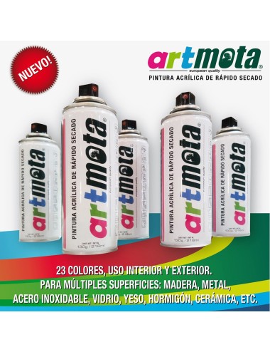 Pintura acrílica spray ral9003 blanco mate 216 ml