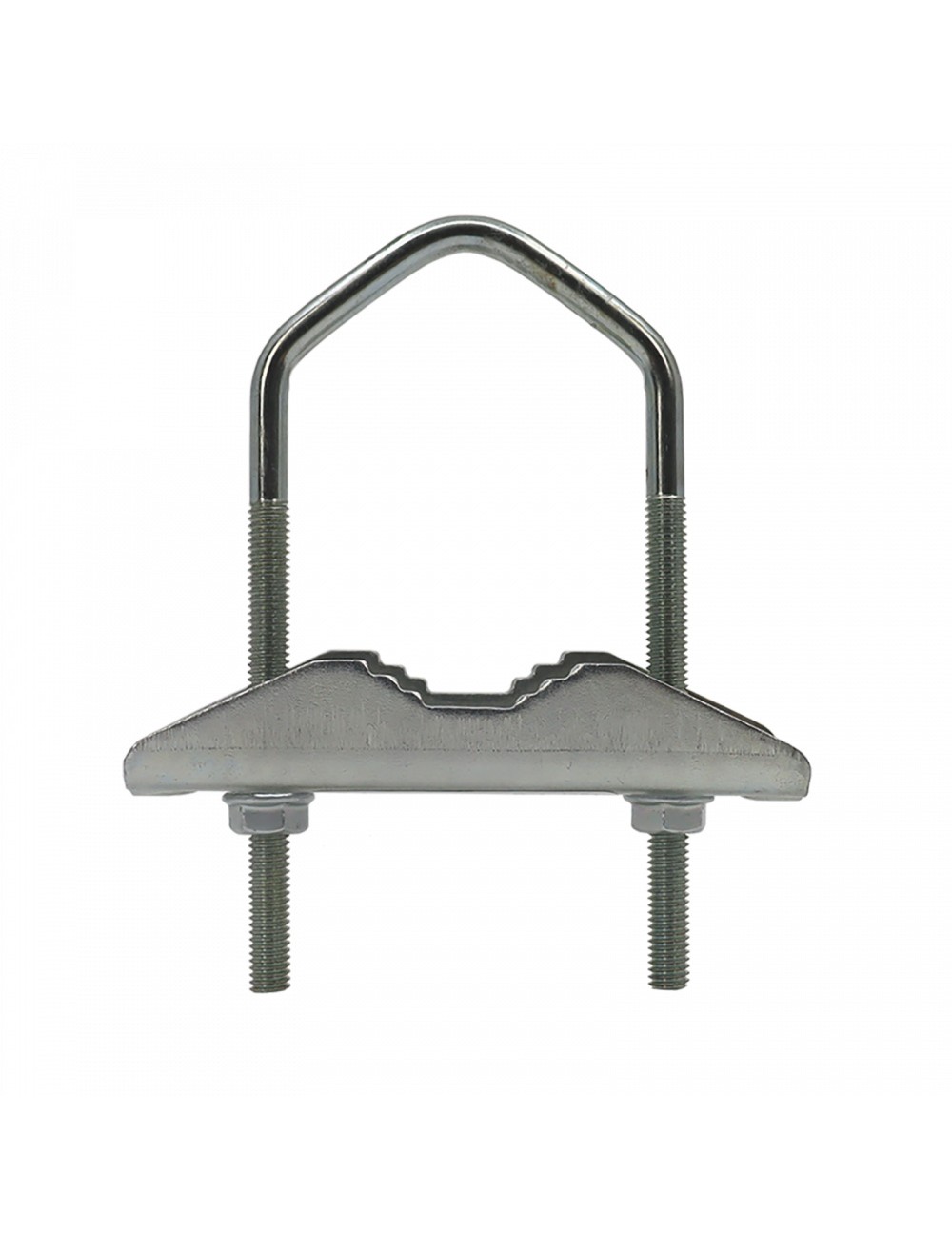 Mordaza para mastil ø25mm a 45mm zinc+rpr televes