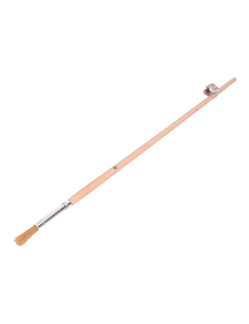 Pincel cabo lata redondo n°8, 4,5 mm