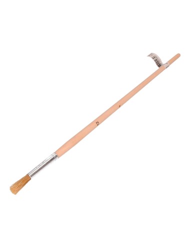 Pincel cabo lata redondo n°12, 8,5 mm