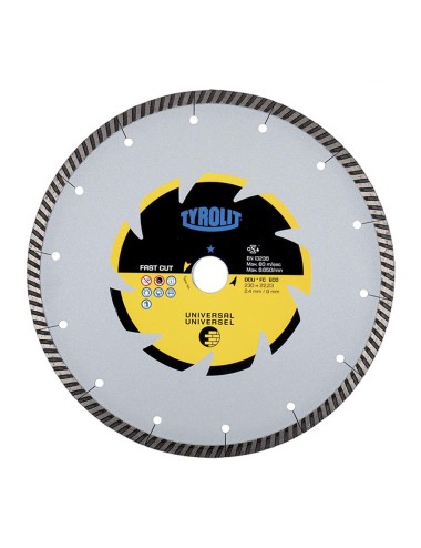 Disco diamantado c3r ø230 x 2,4 x 22,23 mm