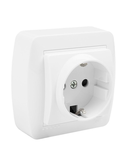 Base bipolar con t/tl superficie mural 74 x 72 x 28 mm