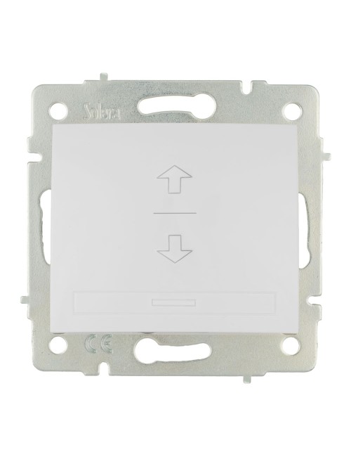 Interruptor de persiana 10a 250v blanco serie europa solera erp21