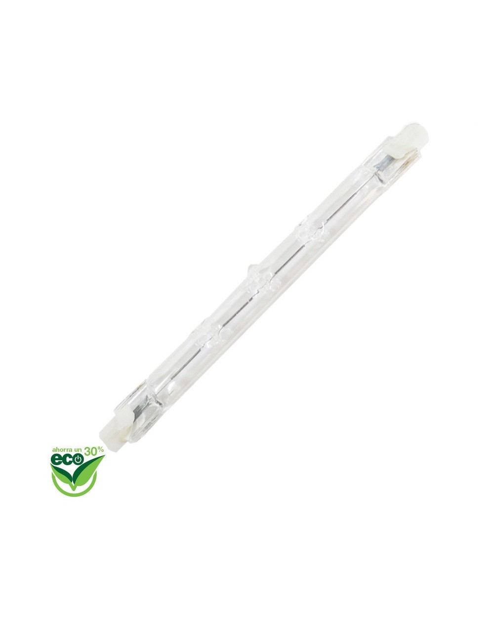 Bombilla halogena lineal 118mm "energy saver" 80w 220/240v (equ. 100w) Bombilla halogena lineal 118mm "energy saver" 80w 220/240v (equ. 100w)