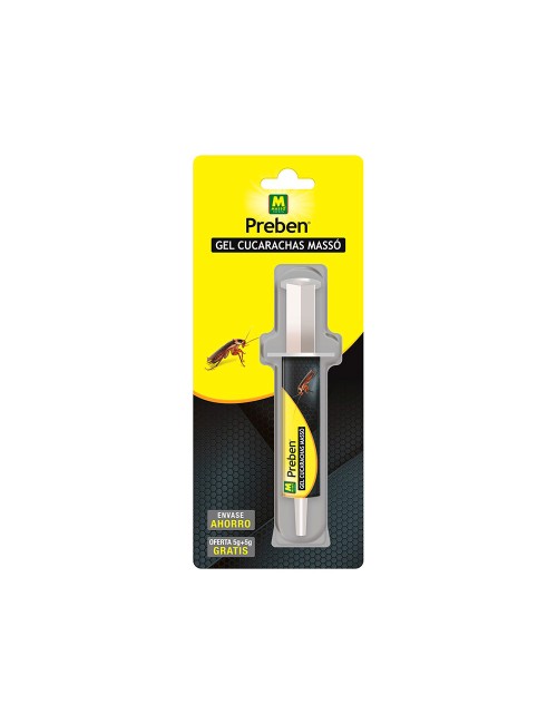 Jeringa con gel para cucarachas 10 g