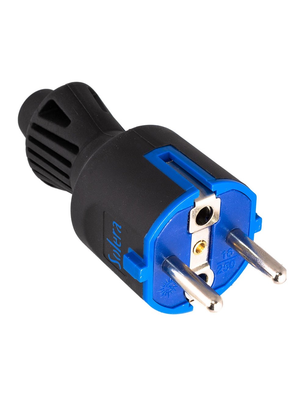 Clavija 2p+t, 16a 250v caucho color negro. 706ck solera Clavija 2p+t, 16a 250v caucho color negro. 706ck solera