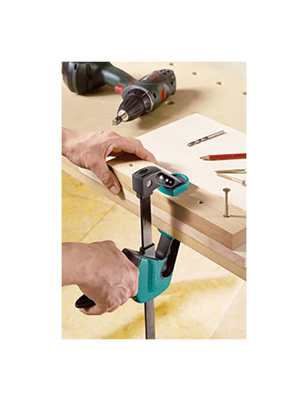 Sargento monomanual 1" ehz easy 75-300 largo 75 mm