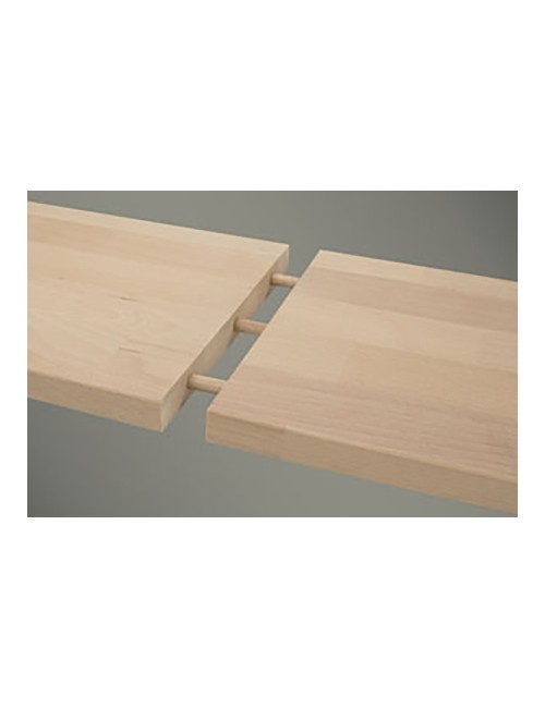 Pack 40 espigas largas de madera de haya ø8x40mm 2908000 wolfcraft
