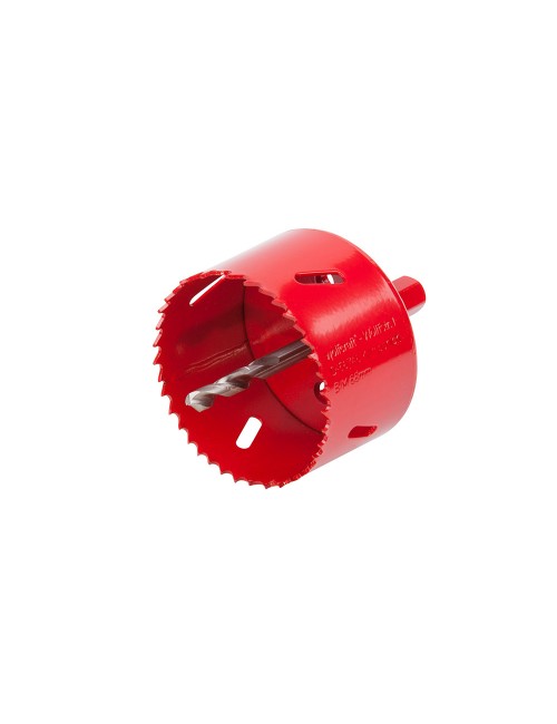 Sierra de corona bimetal completo con adaptador y broca piloto ø68 mm