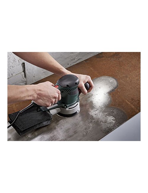 Hojas de lijar adhesivas de corindón perforadas, ø125 mm, grano 120, pack 5 uds