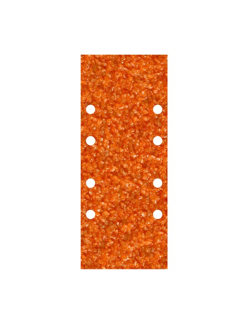 Hojas de lijar de corindón perforadas, 93 x 230 mm, grano 40, pack 5 uds
