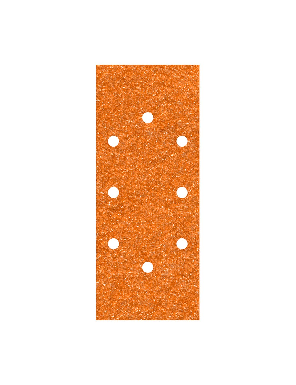 Hojas de lijar de corindón perforadas oval, 93 x 230 mm, grano 120, pack 5 uds