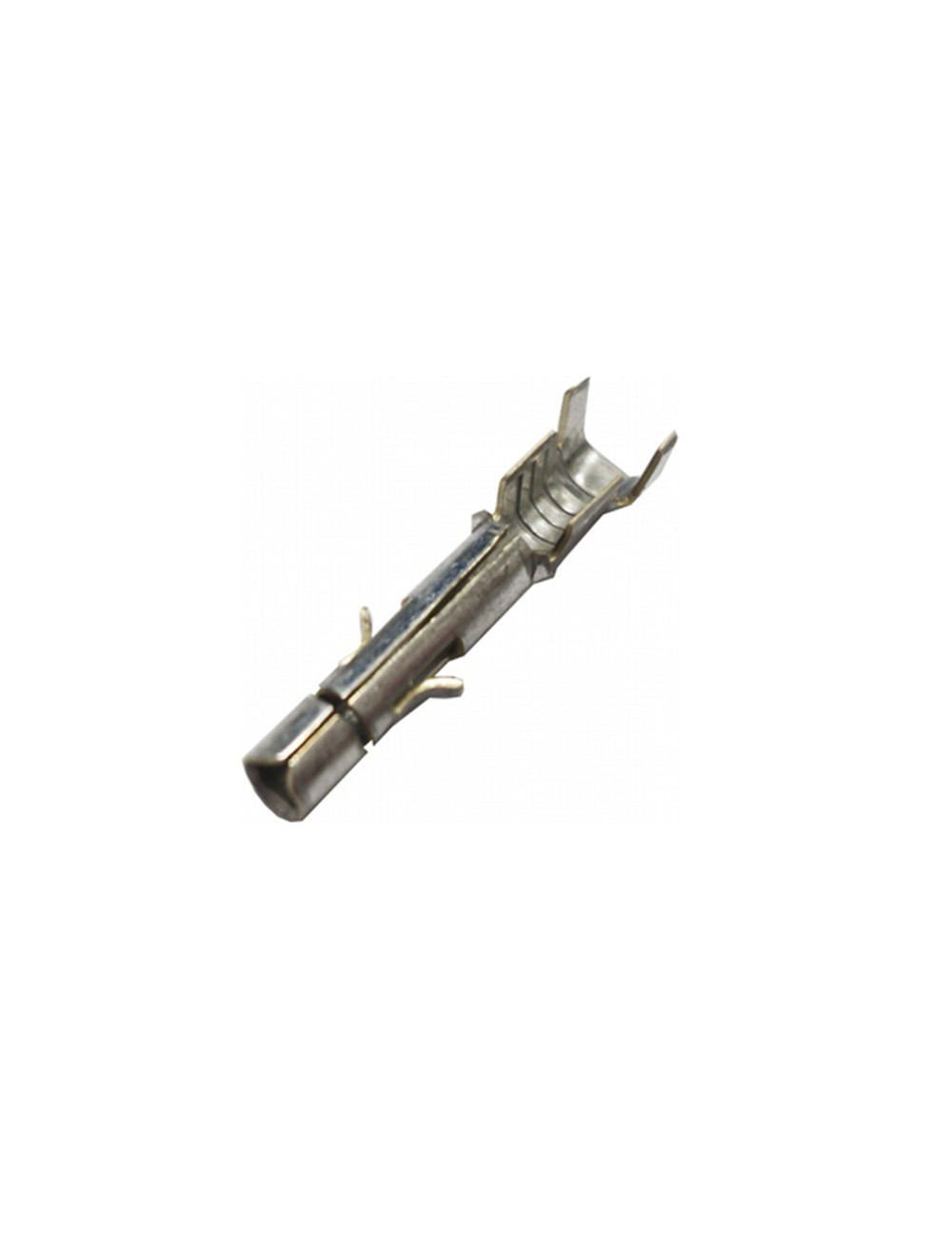 Terminal cilindrico 2,8 mm hembra 2,8mm, bolsa 100 unid. Terminal cilindrico 2,8 mm hembra 2,8mm, bolsa 100 unid.