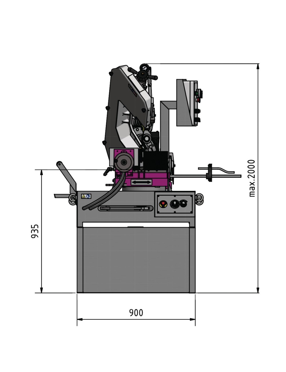 SIERRA SD 351AV - SEMI-AUTOMATICA  400V