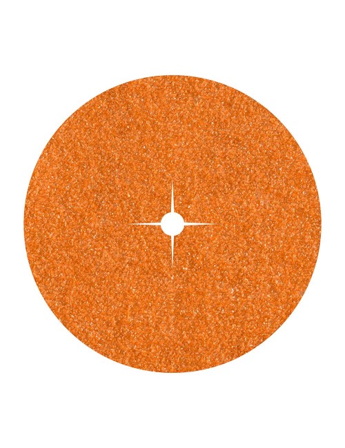 Discos de papel abrasivo de corindón ø125 mm, grano 120, pack 10 uds