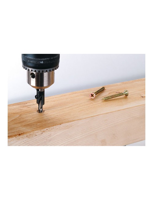 Broca de taladro para madera ø3,50 / ø5,00 / ø9,50 mm