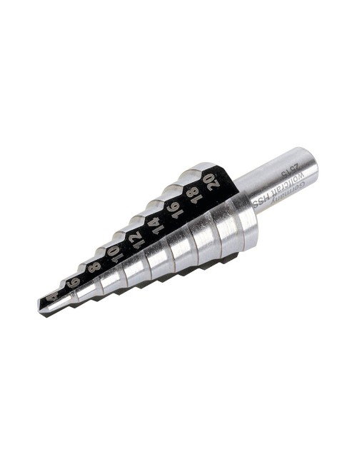 Broca escalonada hss de ø4 - ø20 mm