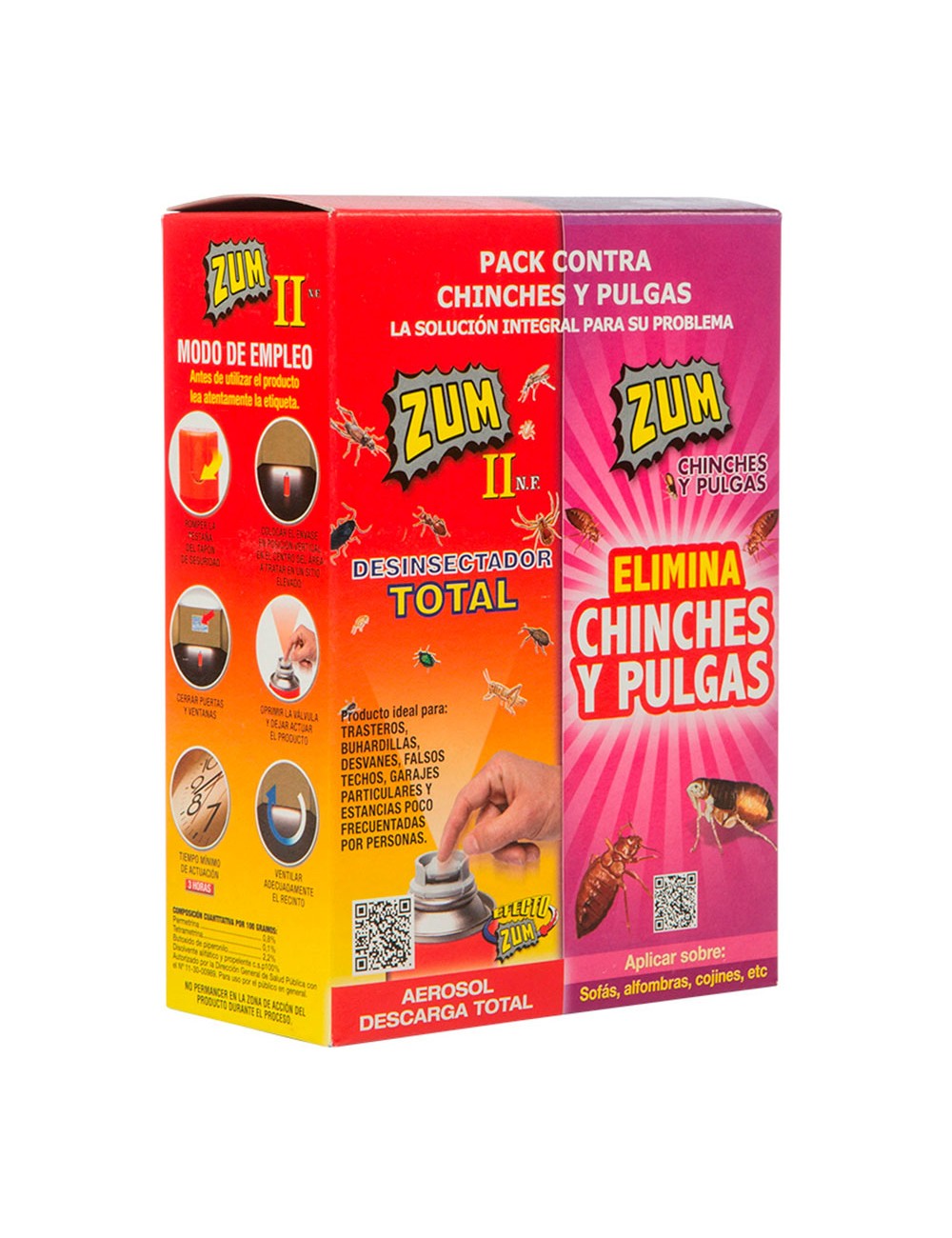 Zum ii 210cc+zum para chinches pulgas 210cc s-2074