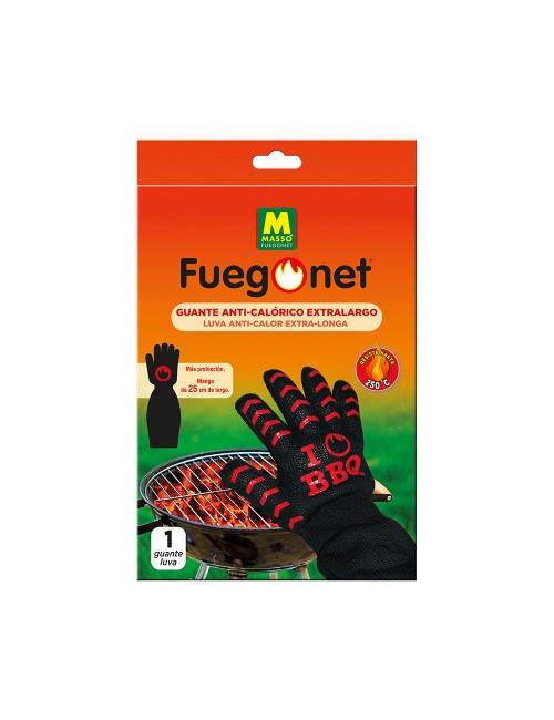 Guante anti-calórico extra largo fuegonet