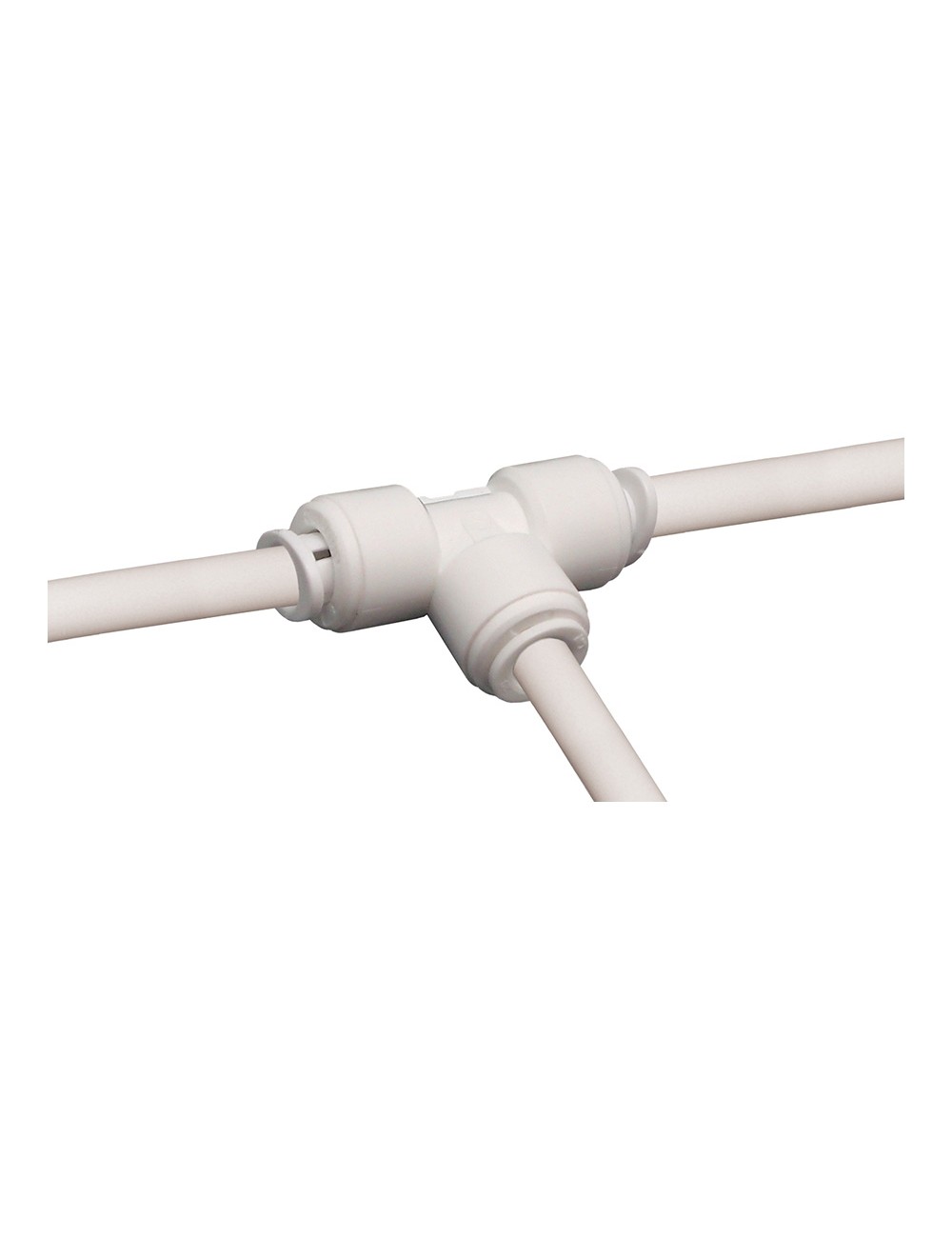 Adaptador "t" de distribución automática 1/4"