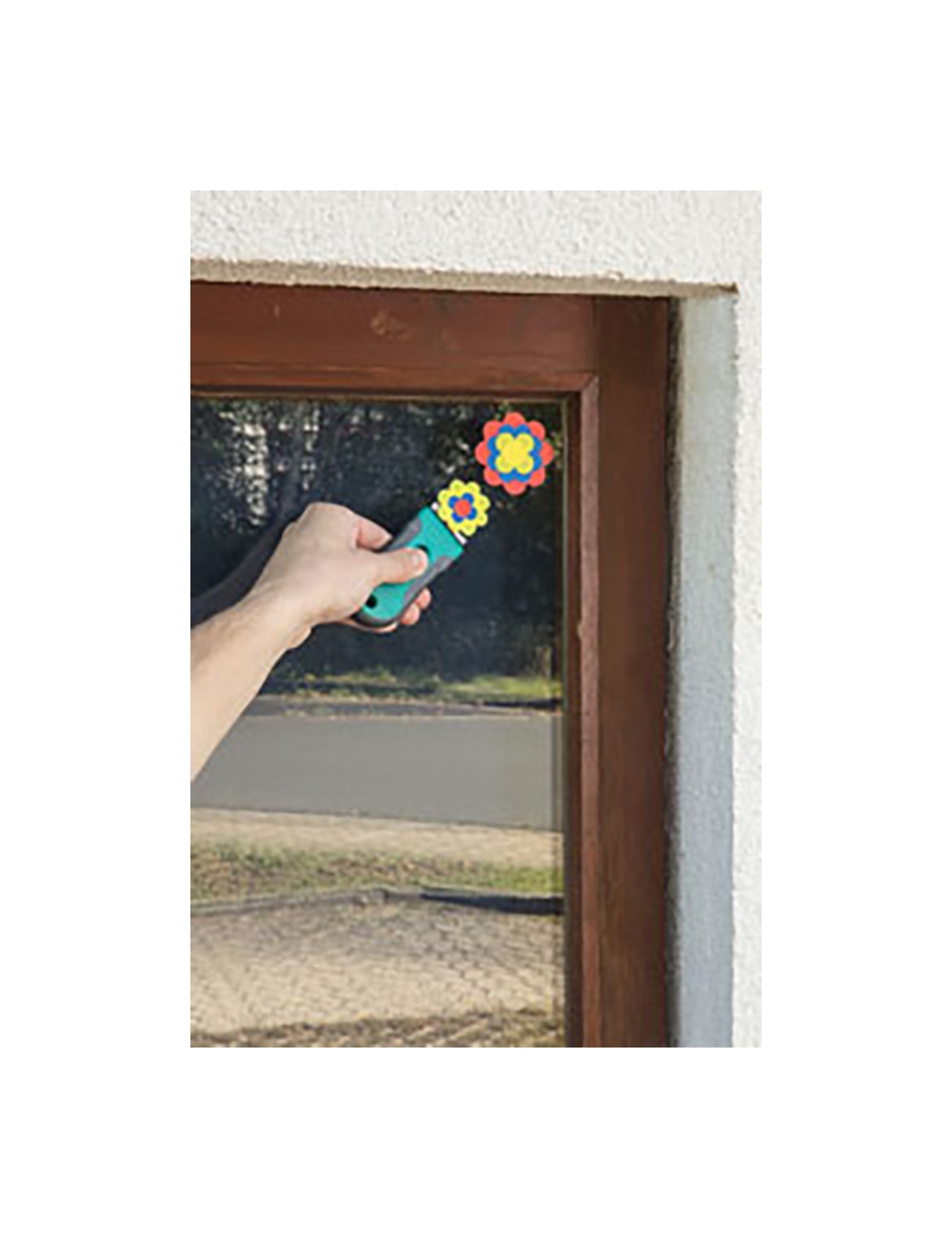 Rascador de plástico bicomponente