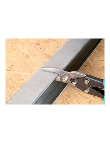 Tijera para chapa cortes rectos 260 mm