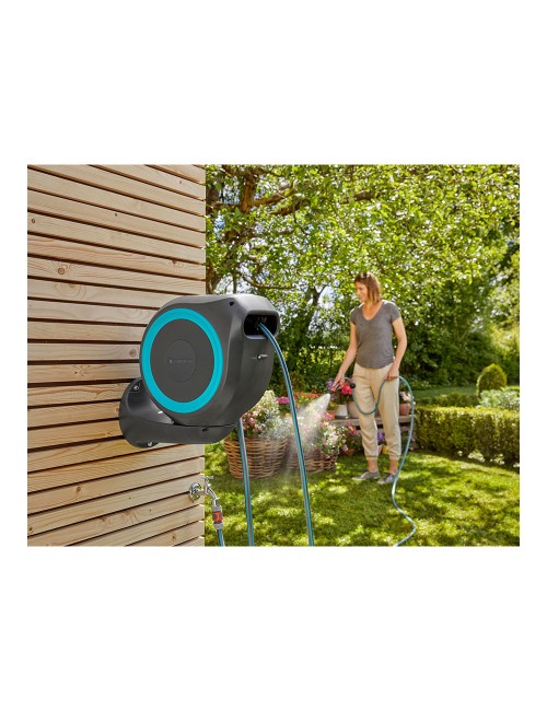 Portamangueras automatico rollup ø11 mm x 15 m