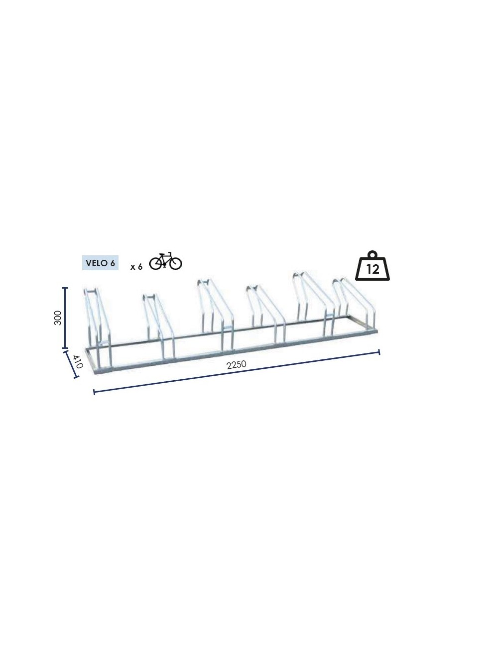 Soporte para Bicicletas VEL06