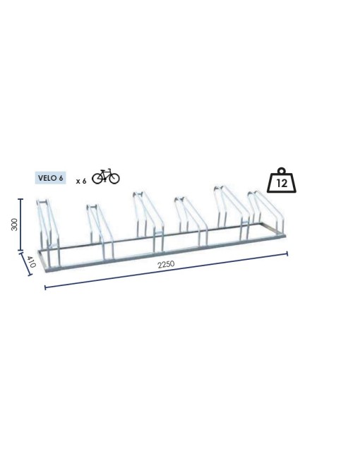 Soporte para Bicicletas VEL06