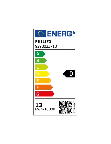 Bombilla standard led e27 13 w 2000 lm 2700 k luz calida ø7 x 12,1 cm