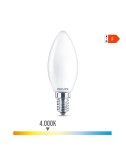 Bombilla vela led e14 4,3 w 470 lm 4000 k luz dia ø3,5 x 9,7 cm