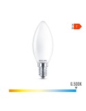 Bombilla vela led e14 4,3 w 470 lm 6500 k luz fria ø3,5 x 9,7 cm