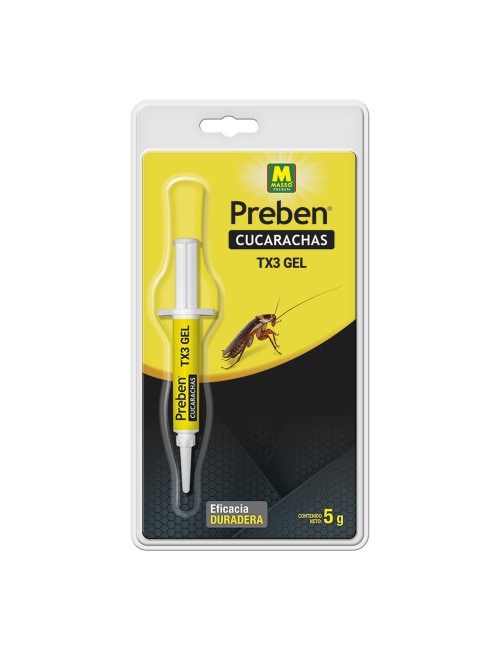 Jeringa con gel para cucarachas 5 g