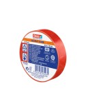 Cinta aislante homologada roja 19 mm x 20 m