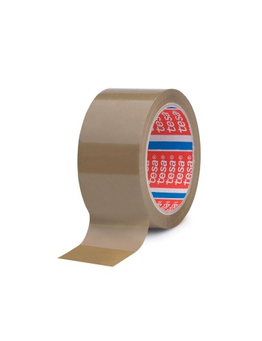 Cinta de embalar marrón 43 micras 50 mm x 66 m