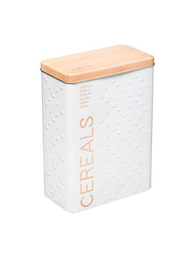 Caja metálica modelo scandi nature para cereales 750 g