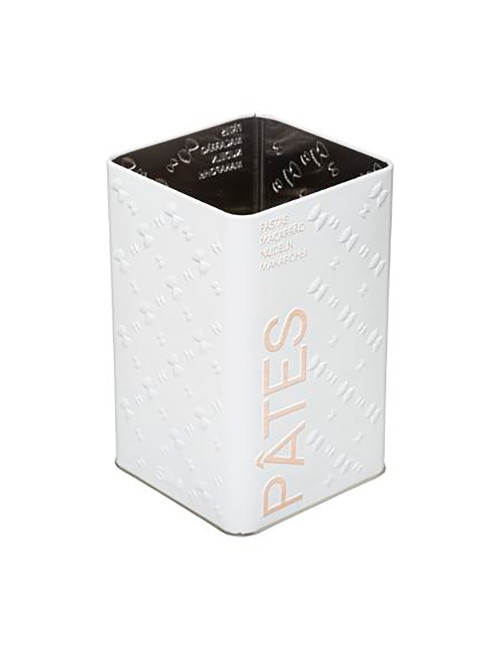 Caja metálica modelo scandi nature para pasta 500 g