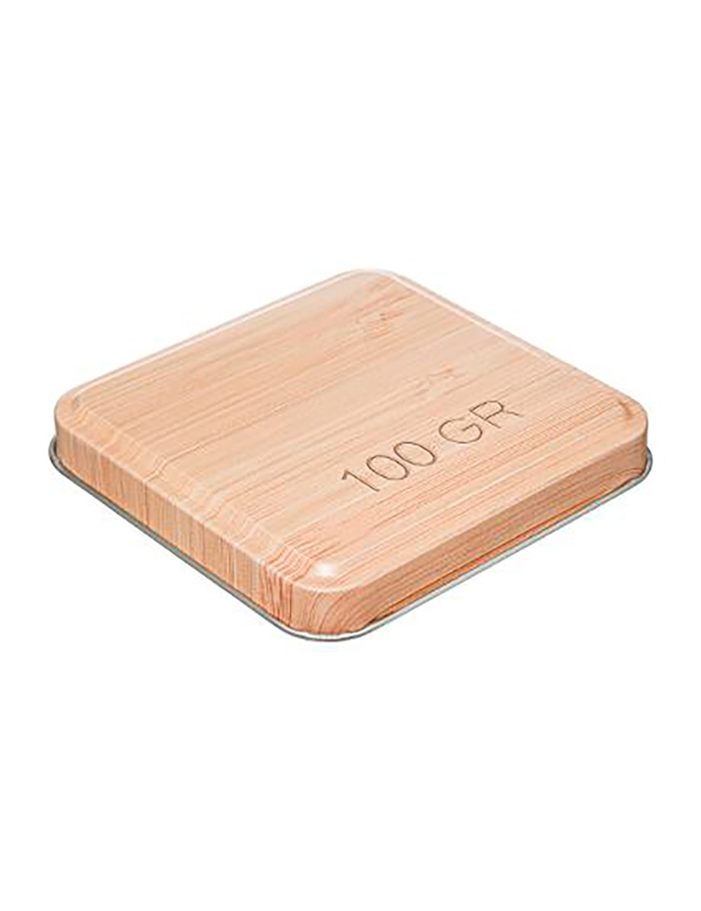 Caja metálica modelo scandi nature para té 100 g
