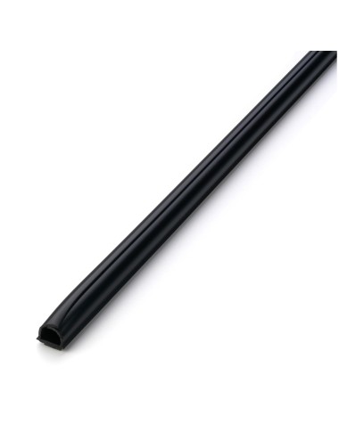 Cablefix adhesivo negro 4 m 8 x 7mm, blister