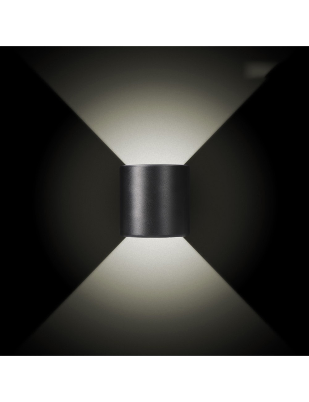 Aplique led ovalado 3 w 60 lm 4000 k luz dia ip54 12 x 12 x 6 cm