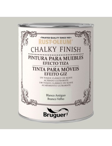 Rust-oleum chalky finish muebles blanco antiguo 125 ml