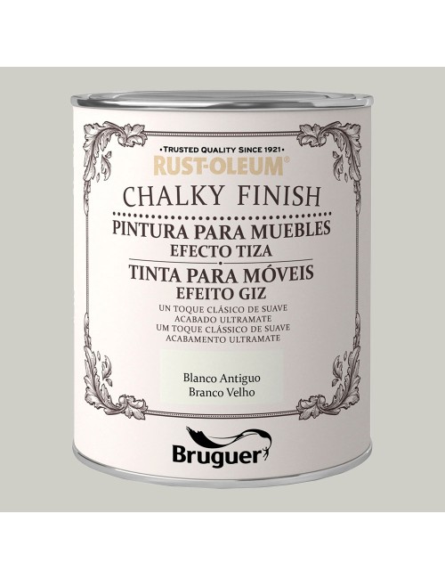 Rust-oleum chalky finish muebles blanco antiguo 125 ml