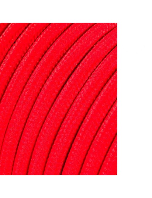Cable cordón tubular 2x0,75mm rojo 5m