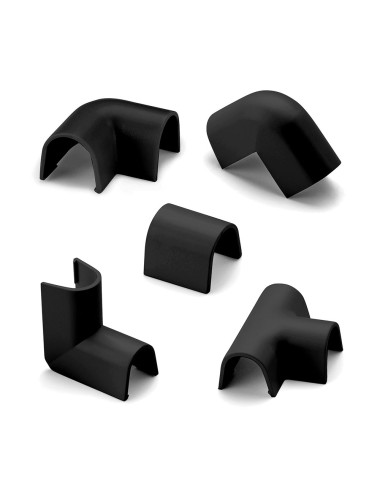 Enlaces surtidos para cablefix negro 2201, blister 10 unidades